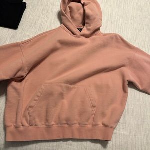 Essentials hoodie with logo on back